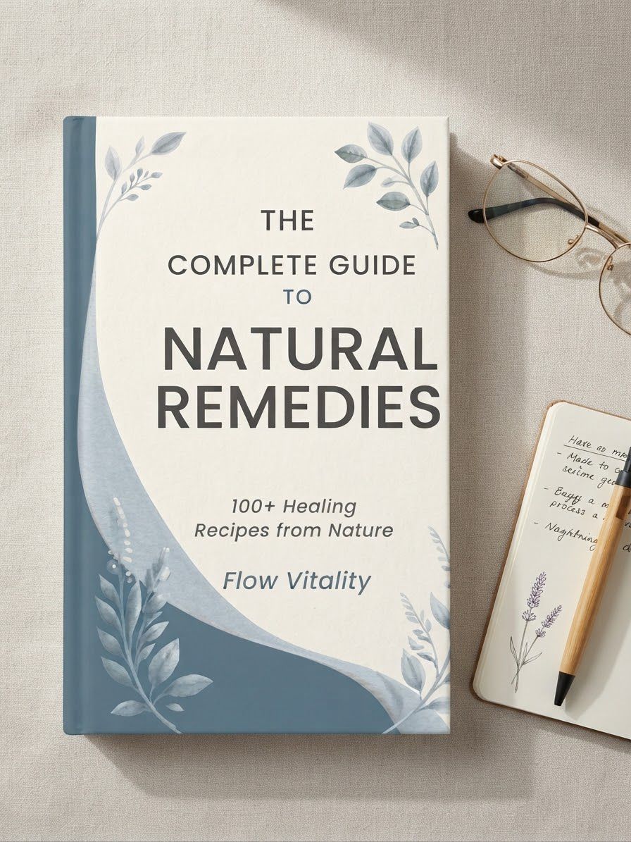 * Main Title: The Complete Guide to Natural Remedies  Subtitle: 100+ Healing Recipes from Nature for Everyday Ailments, Immunity, and Holistic Wellness